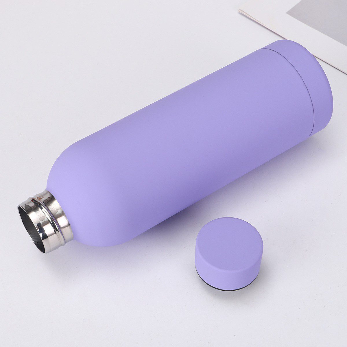 O1CN Stainless Steel Water Bottle _Open Cap